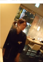 笑顔のスタッフ